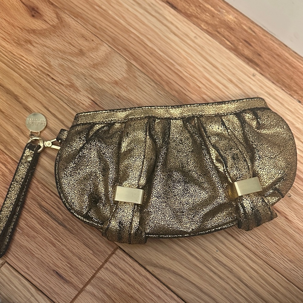 Botkier - Gold Metallic Clutch